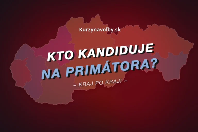 Kandidáti na primátora 2026 - Slovensko