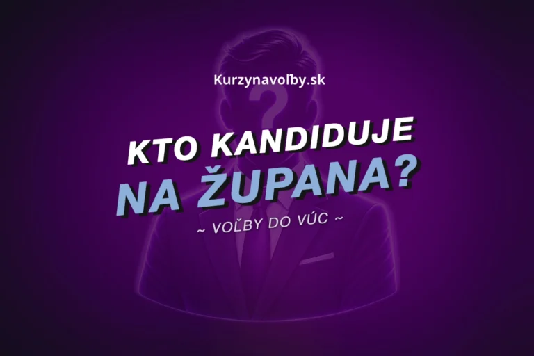 župné voľby 2026 - kandidáti